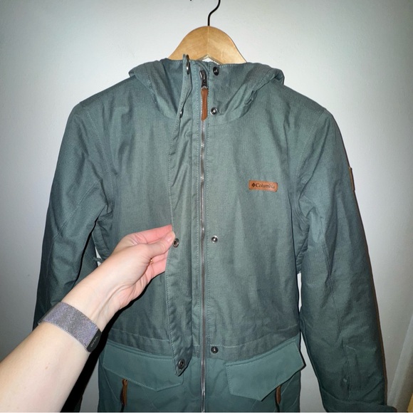 Columbia Women's Snowbank Ridge Insulated Jacket Coat Omni-Heat Size Small - Picture 11 of 15